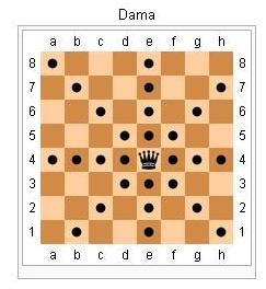No tabuleiro de xadrez representado a seguir, há 16 peões. Qual é o menor  número de movimentos que 